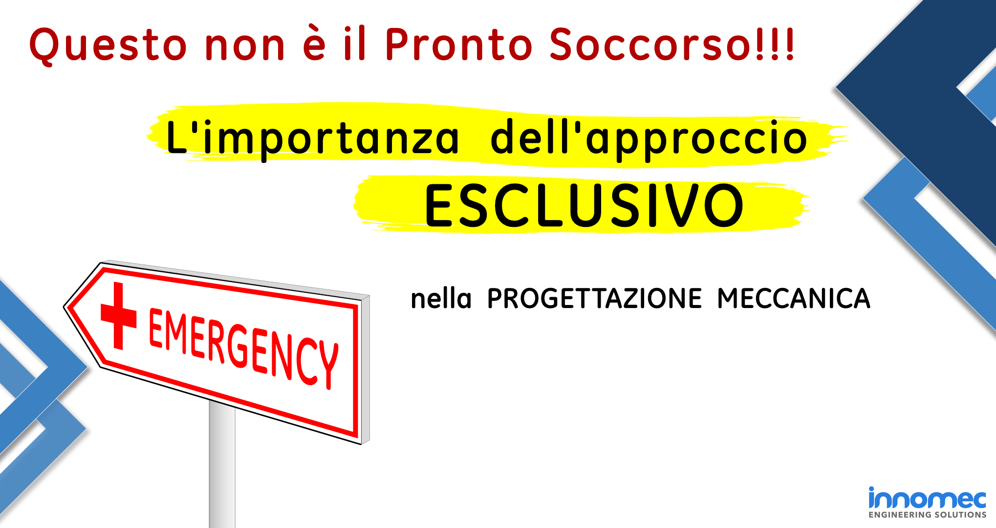 Questo non è il Pronto Soccorso!!!