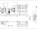 dettaglio tavola di layout profilatrice per tronchi 120